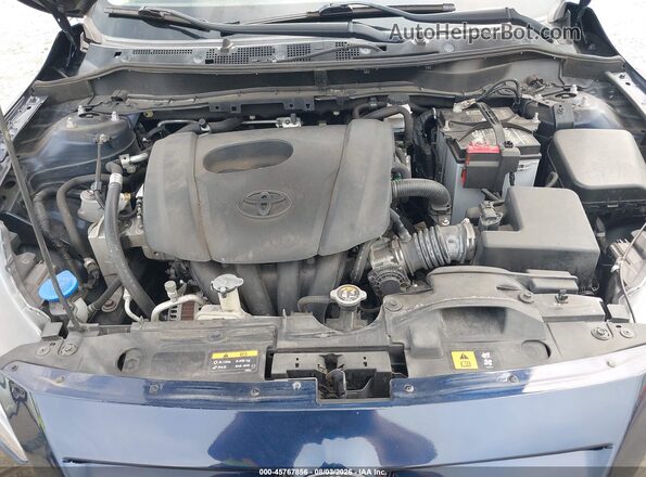 3MYDLBYV8JY316968 2018 TOYOTA YARIS IA Dark Blue Vista trasera
