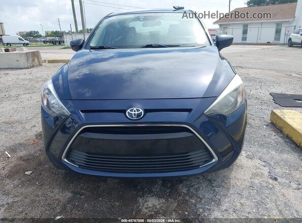 3MYDLBYV8JY316968 2018 TOYOTA YARIS IA Dark Blue Vista del cuadro de instrumentos