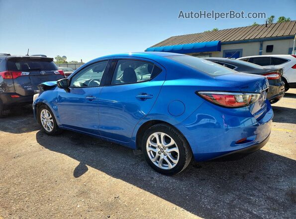 3MYDLBYV8JY331101 2018 TOYOTA YARIS Blue Հետևի ձախ