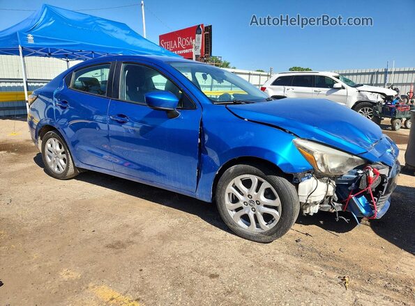 3MYDLBYV8JY331101 2018 TOYOTA YARIS Blue Առջևի աջ