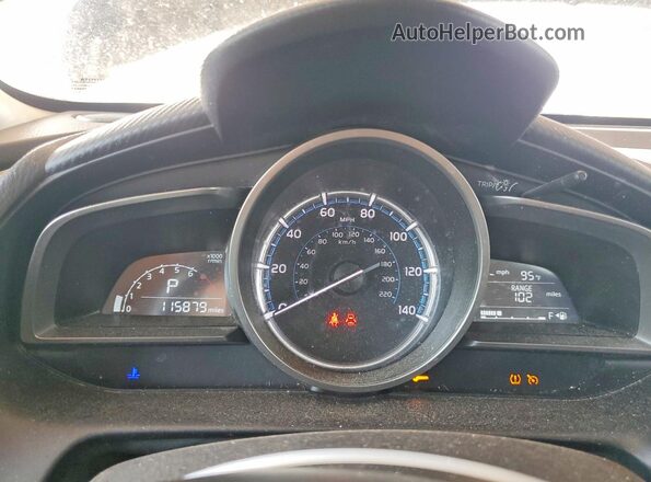 3MYDLBYV8KY503239 2019 TOYOTA YARIS Black Вид щитка приладів