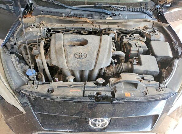 3MYDLBYV8KY503239 2019 TOYOTA YARIS Black Вид задньої частини салону