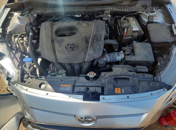 3MYDLBYV8KY509431 2019 TOYOTA YARIS Silver Vista interior trasera