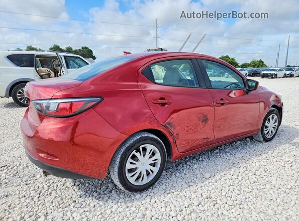 3MYDLBYV8KY521160 2019 TOYOTA YARIS Red Հետևի աջ