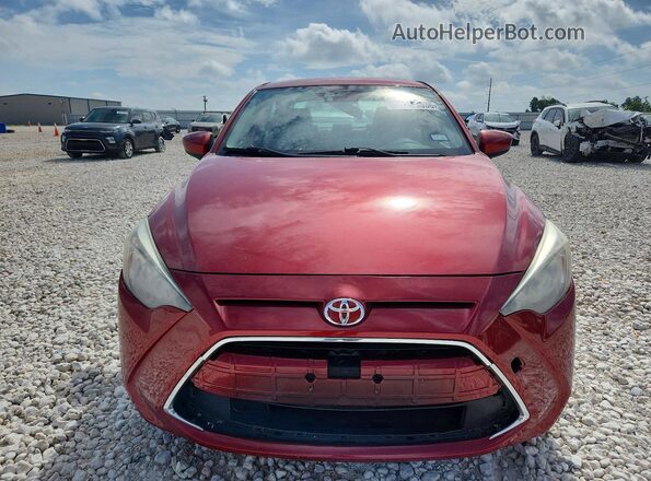 3MYDLBYV8KY521160 2019 TOYOTA YARIS Red Դիմացի տեսք