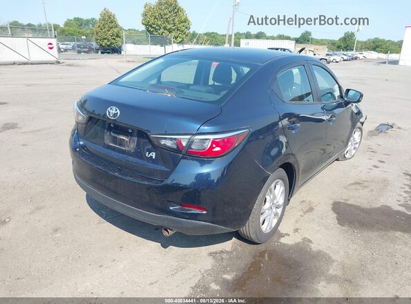 3MYDLBYV9HY154763 2017 TOYOTA YARIS IA Blue Tył prawy