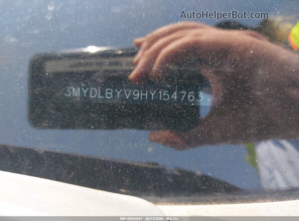 3MYDLBYV9HY154763 2017 TOYOTA YARIS IA Blue Widok komory silnika
