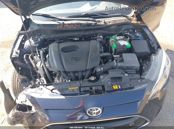 3MYDLBYV9HY154763 2017 TOYOTA YARIS IA Blue Widok z tyłu