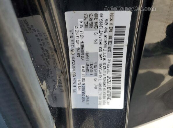 3MYDLBYV9HY160546 2017 TOYOTA YARIS Black Вид підкапотного простору