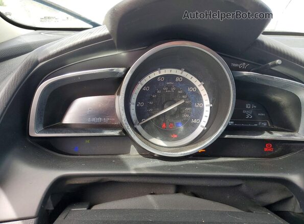 3MYDLBYV9HY160546 2017 TOYOTA YARIS Black Вид щитка приладів
