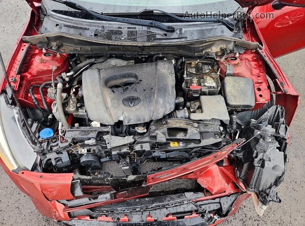 3MYDLBYV9HY183261 2017 TOYOTA YARIS Red Rear interior view