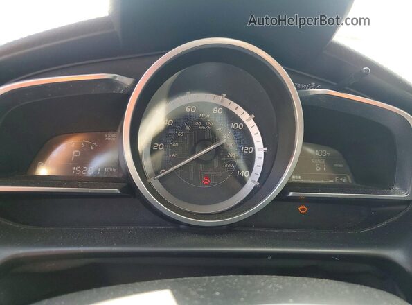 3MYDLBYV9JY325016 2018 TOYOTA YARIS Burgundy Սարքավորումների վահանակի տեսք