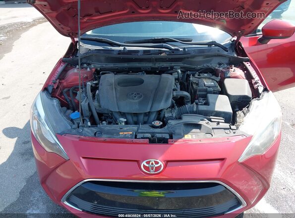 3MYDLBYVXHY179705 2017 TOYOTA YARIS IA Red Vista trasera
