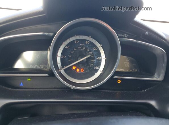 3MYDLBYVXJY305650 2018 TOYOTA YARIS Blue Vista del cuadro de instrumentos