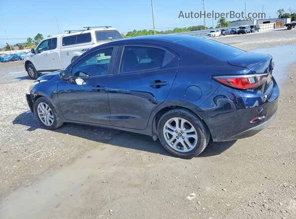 3MYDLBYVXJY305650 2018 TOYOTA YARIS Blue Trasero izquierdo