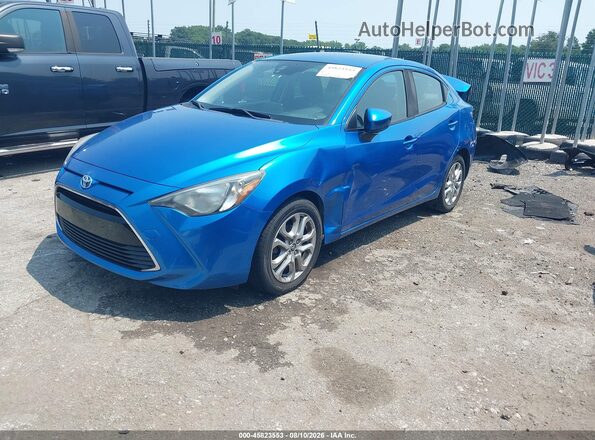 3MYDLBYVXJY310895 2018 TOYOTA YARIS IA Blue Передня ліва чверть