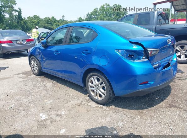3MYDLBYVXJY310895 2018 TOYOTA YARIS IA Blue Задня ліва чверть