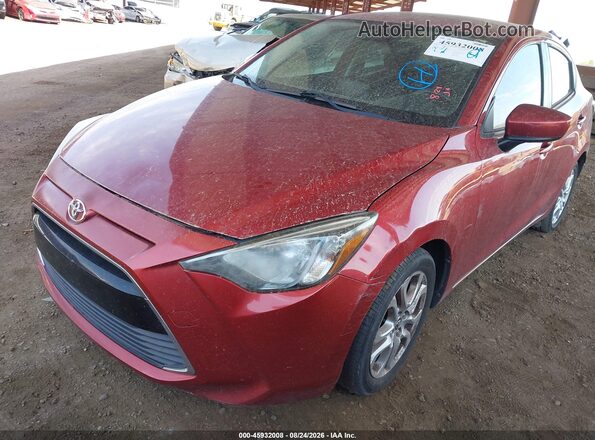 3MYDLBYVXJY311237 2018 TOYOTA YARIS IA Red წინა ხედი
