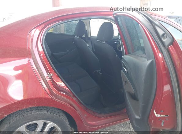 3MYDLBYVXJY311237 2018 TOYOTA YARIS IA Red VIN კოდის სტიკერის ხედი