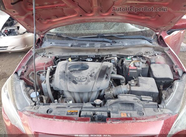 3MYDLBYVXJY311237 2018 TOYOTA YARIS IA Red უკანა ხედი