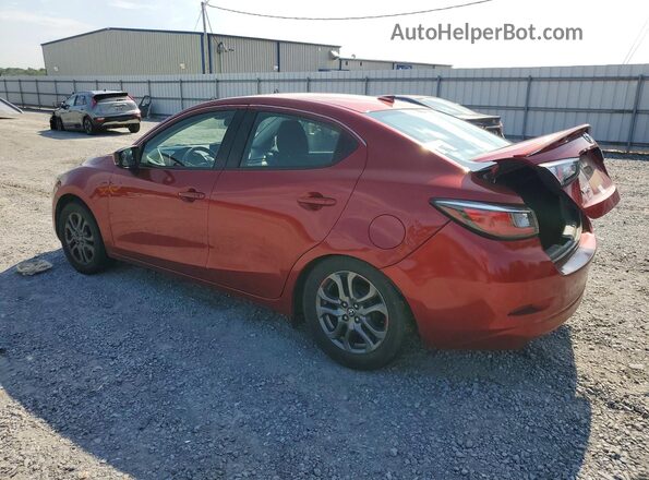 3MYDLBYVXKY526635 2019 TOYOTA YARIS Red Հետևի ձախ