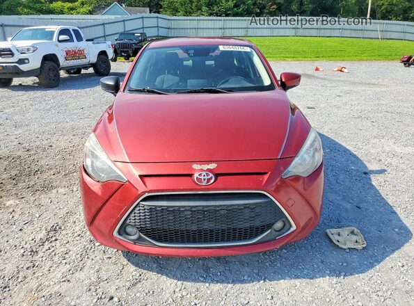 3MYDLBYVXKY526635 2019 TOYOTA YARIS Red Դիմացի տեսք