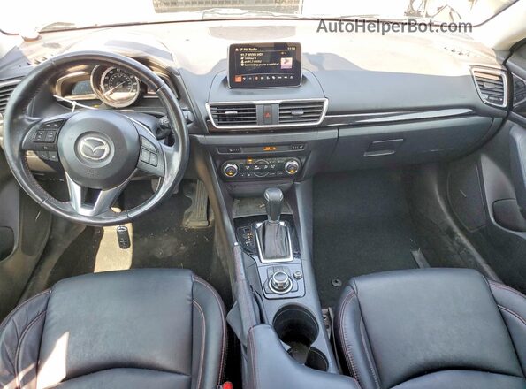 3MZBM1N75GM301487 2016 MAZDA 3 Silver წინა პანელის ხედი