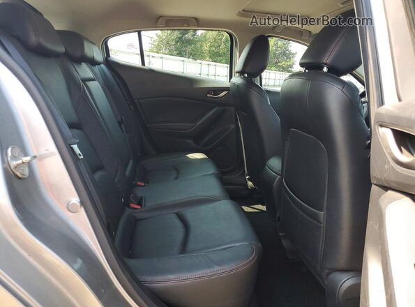 3MZBM1N75GM301487 2016 MAZDA 3 Silver უკანა სავარძლების ხედი