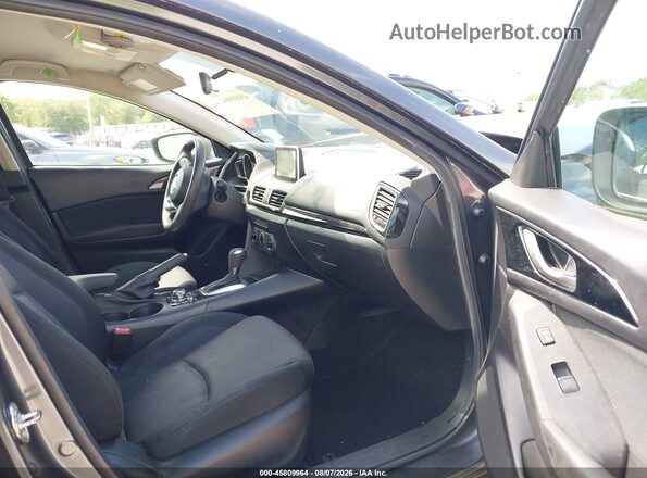 3MZBM1U75GM278455 2016 MAZDA 3 Gray Вид салону спереду
