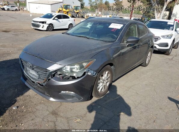3MZBM1U79GM313014 2016 MAZDA 3 Gray Front left