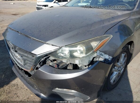 3MZBM1U79GM313014 2016 MAZDA 3 Gray Front view