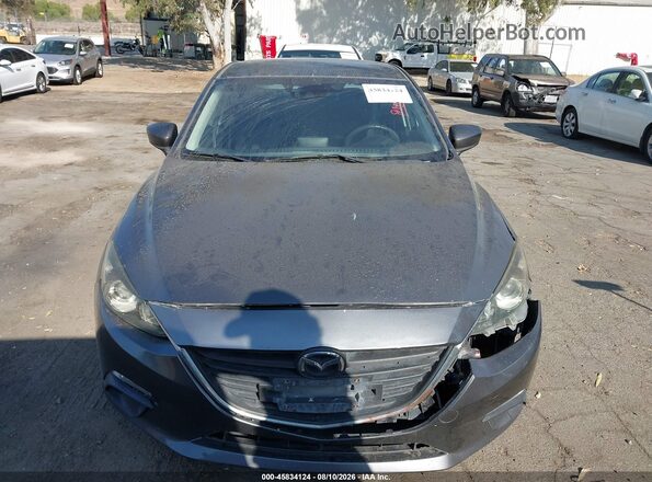 3MZBM1U79GM313014 2016 MAZDA 3 Gray Instrument cluster view