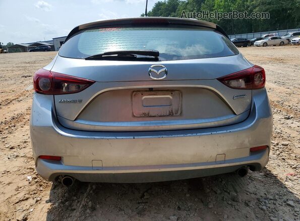 3MZBN1K70JM196642 2018 MAZDA 3 Silver Հետևի տեսք
