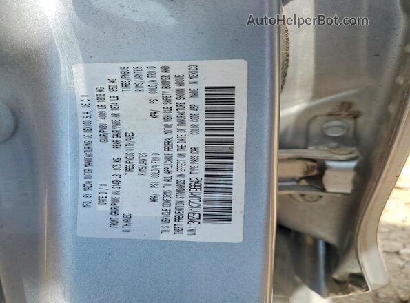 3MZBN1K70JM196642 2018 MAZDA 3 Silver Շարժիչի բաժամունքի տեսք