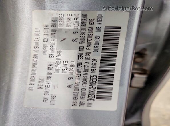 3MZBN1K72HM155665 2017 MAZDA 3 Silver Widok komory silnika