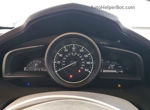3MZBN1K72JM210816 2018 MAZDA 3 Blue Սարքավորումների վահանակի տեսք