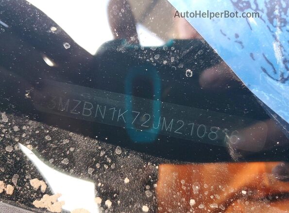 3MZBN1K72JM210816 2018 MAZDA 3 Blue VIN կոդի պիտակի տեսք
