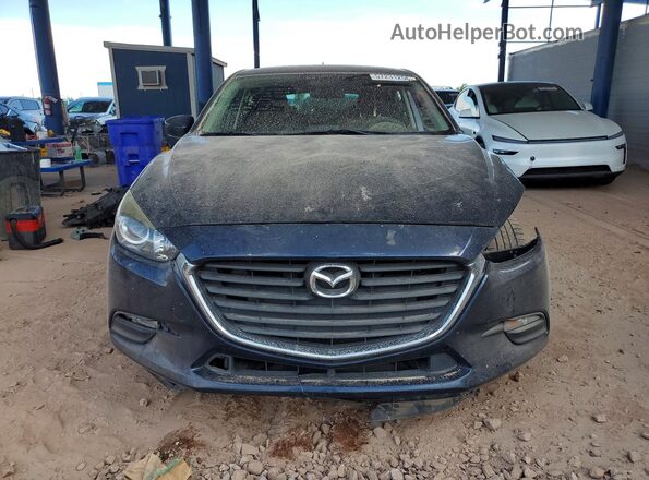 3MZBN1K72JM210816 2018 MAZDA 3 Blue Դիմացի տեսք