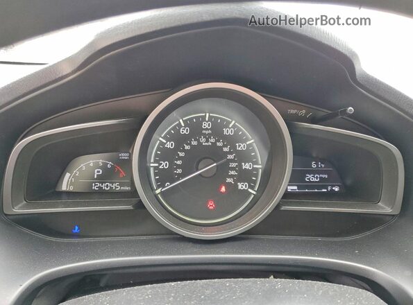3MZBN1K7XHM103426 2017 MAZDA 3 Black Vista del cuadro de instrumentos