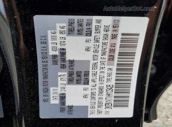 3MZBN1K7XHM103426 2017 MAZDA 3 Black Vista de la etiqueta del VIN