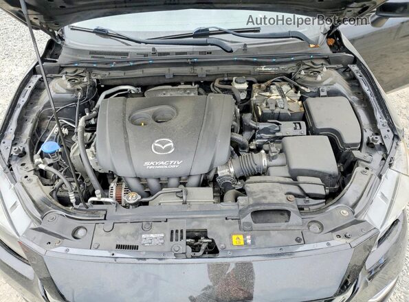 3MZBN1K7XHM103426 2017 MAZDA 3 Black Vista del compartimento del motor