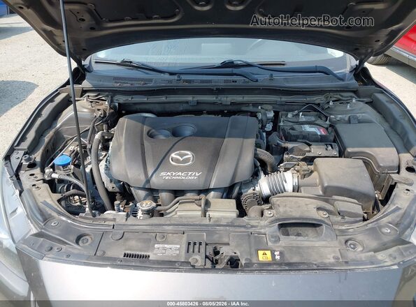 3MZBN1L30JM194224 2018 MAZDA 3 Gray Հետևի տեսք