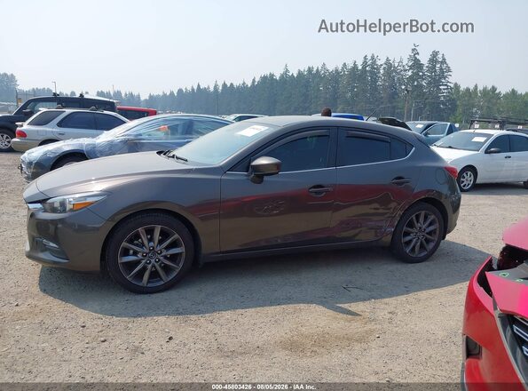 3MZBN1L30JM194224 2018 MAZDA 3 Gray Սալոնի 360 աստիճան տեսք