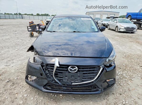3MZBN1L30JM267091 2018 MAZDA 3 Black Вид спереду