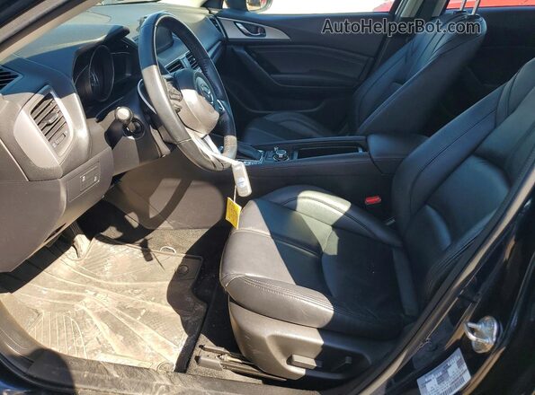 3MZBN1L31JM176847 2018 MAZDA 3 Blue Widok wnętrza z przodu