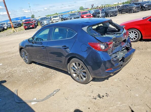 3MZBN1L31JM176847 2018 MAZDA 3 Blue Tył lewy
