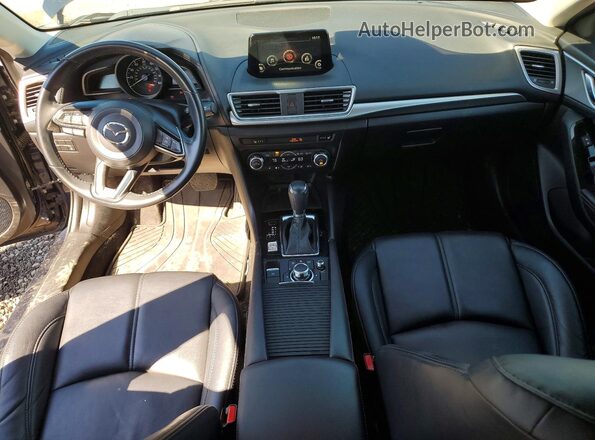 3MZBN1L31JM176847 2018 MAZDA 3 Blue Widok deski rozdzielczej