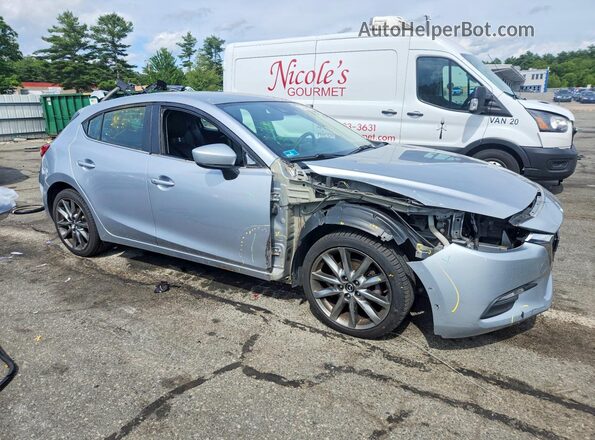 3MZBN1L31JM181711 2018 MAZDA 3 Silver Przód prawy