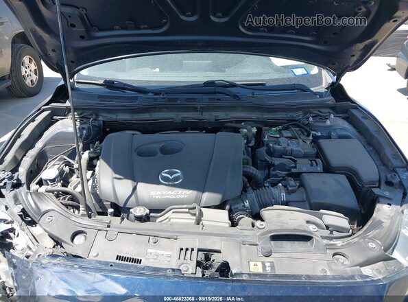 3MZBN1L31JM183460 2018 MAZDA 3 Dark Blue Հետևի տեսք