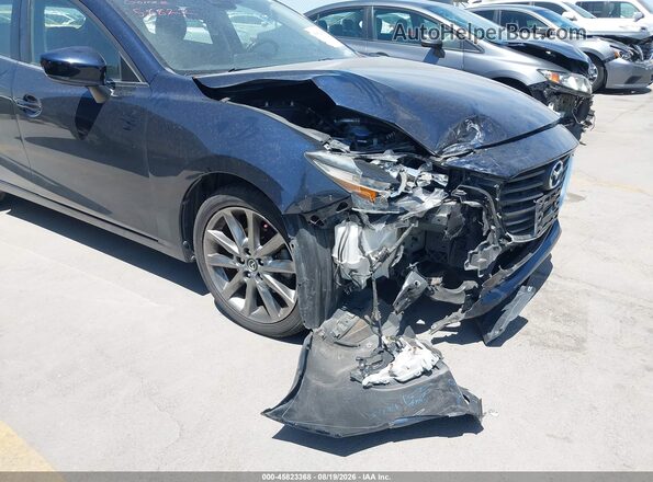 3MZBN1L31JM183460 2018 MAZDA 3 Dark Blue Դիմացի տեսք